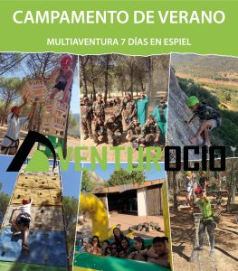 Campamento de verano en Sierra Morena