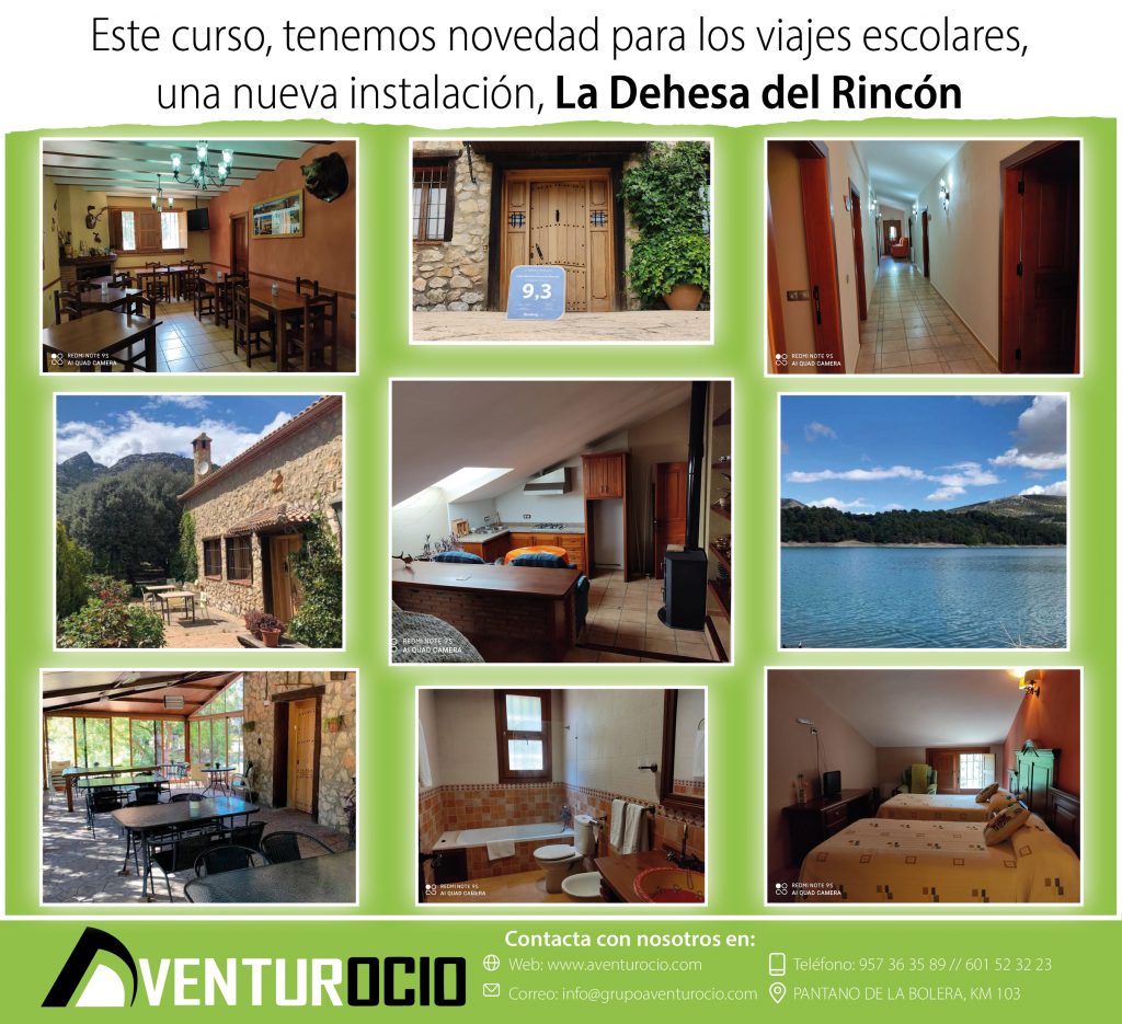 En está imagen podrás ver las habitaciones, las vistas al Pantano de la Bolera, , así como la distribución de las habitaciones, comedor y baño.